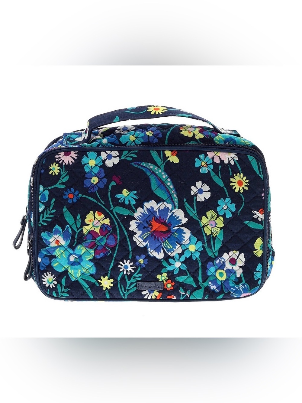 Vera Bradley Blush & Brush Makeup Case Moonlight Garden